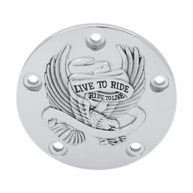 Drag Specialties Seitenabdeckung Pts Cover Ltr Chr 99-17Tc