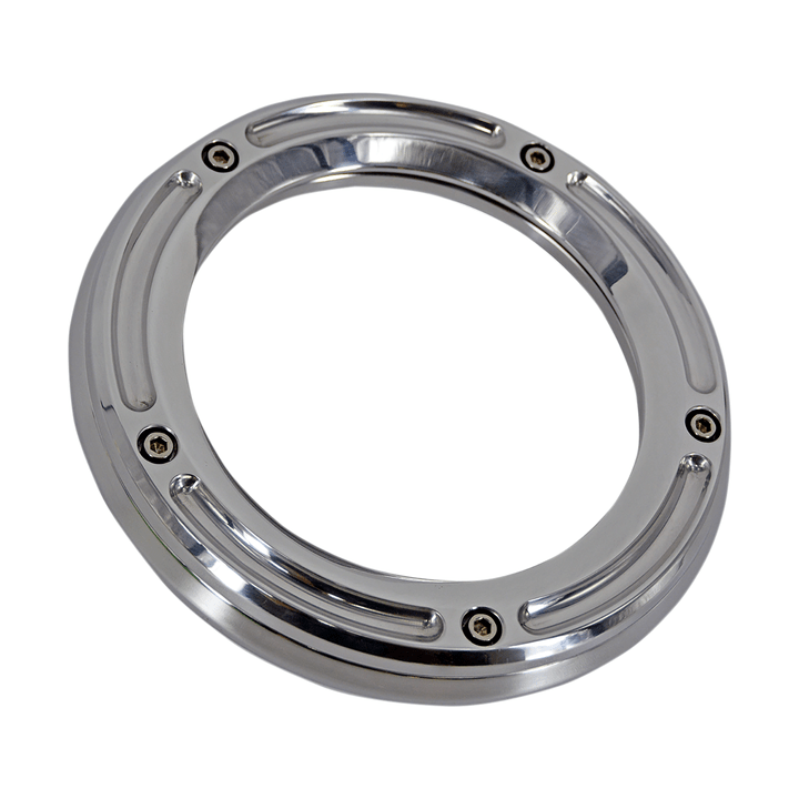 Trask Seitenabdeckung Cover Derby Aslt Chrome