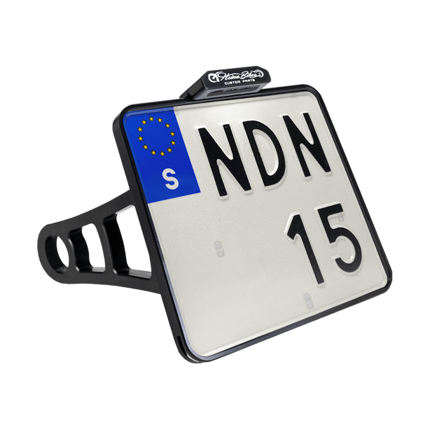 Heinz Bikes Kennzeichenhalter Lic.Plt.Sm W/Tl Bk S