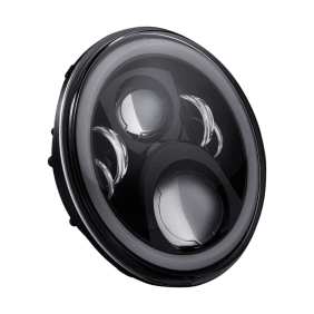 Fari Custom Dynamics Headlamp 7 Led Halo Blk