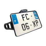 Suporte de placa Heinz Bikes Lic.Plt.Sm W/Tl Bk F