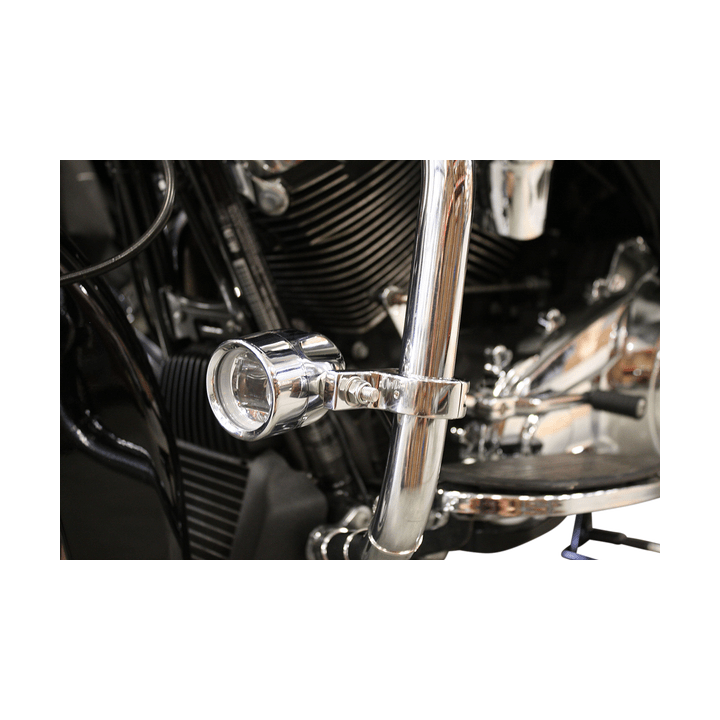 Custom Dynamics Headlight Light Fog Hd Chrome