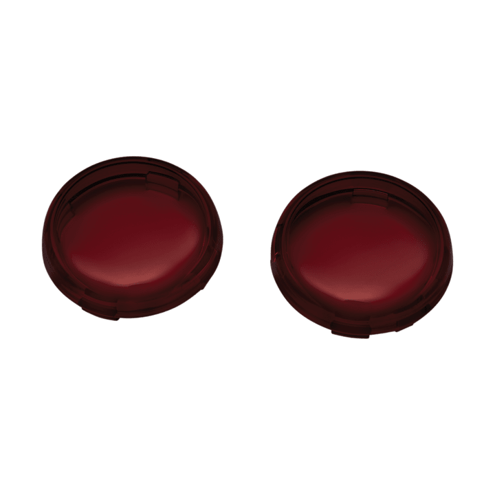 Kuryakyn Blinker Lens Turn Sig Bullet Red