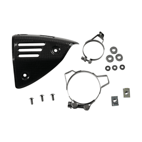 Couvercles latéraux Akrapovic pour Vespa Gts 125/125 i.e./125 i.e. abs/250 i.e./250 i.e. abs/300 i.e./300 i.e. abs | Gtv 250 i.e./300 i.e. | Sei giorni 300 abs | SKU: P-HSVE3SO1