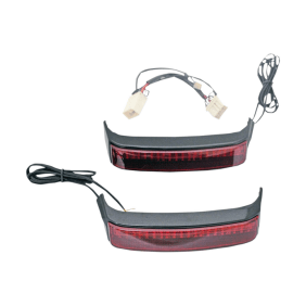 Levier de frein Custom Dynamics Light Sbag 97Flht Blk/Red