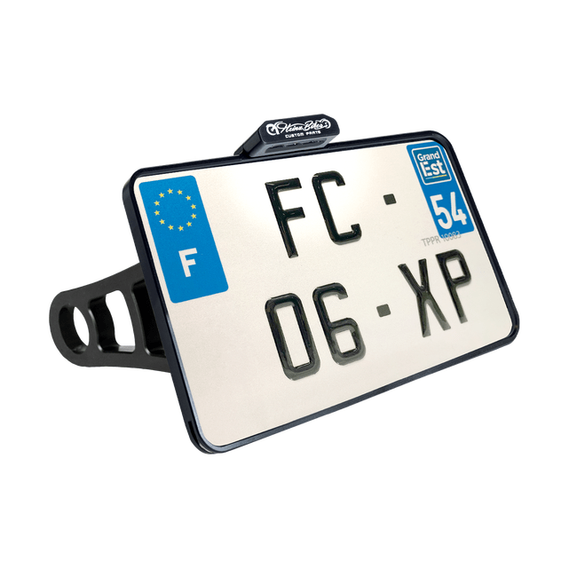 Suporte de placa Heinz Bikes Lic.Plt.Sm W/Tl Bk F