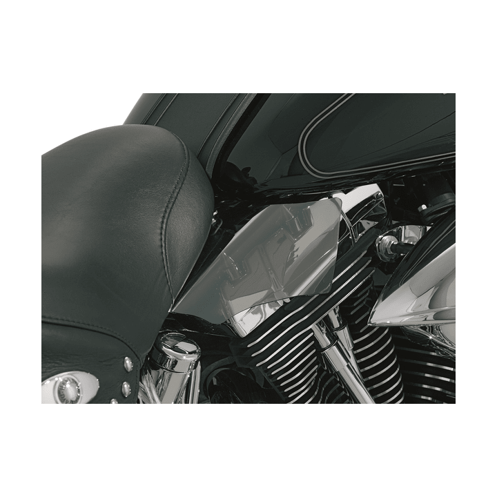 Tapa lateral Kuryakyn Shield Saddle St Smoke