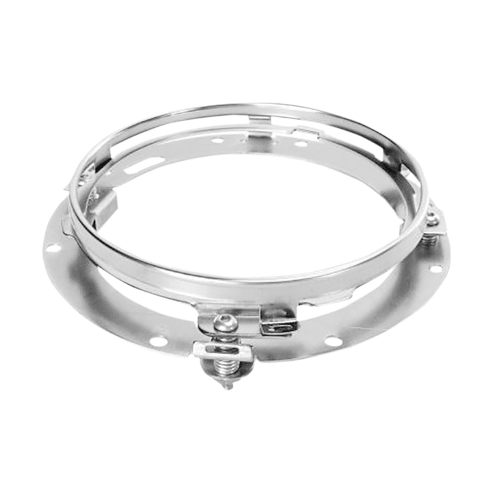 Custom Dynamics Headlight Headlamp 7 Led Halo Chr