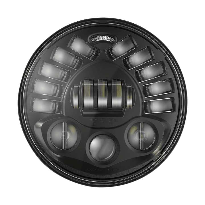 Jw Speaker Scheinwerfer Headlight Adap2 8790 Ped Bk 7"