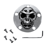 Tapa lateral Drag Specialties Skull Point Cvr 99-18 Tc