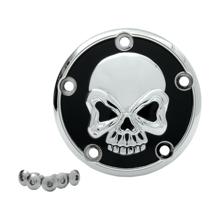 Coperture laterali Drag Specialties Cover Point Chskull 5Hole