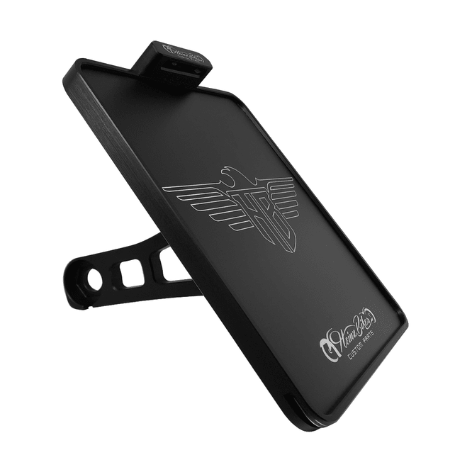 Heinz Bikes License plate holder Lic.Plt.Sm W/Tl Fl07 Ch