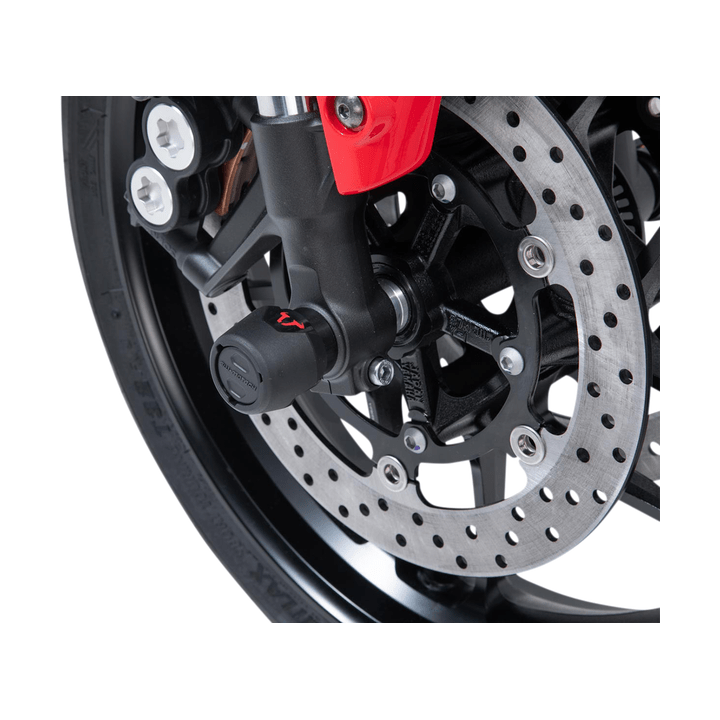 Sliders and/or spools SW Motech Front Axle Slider Set