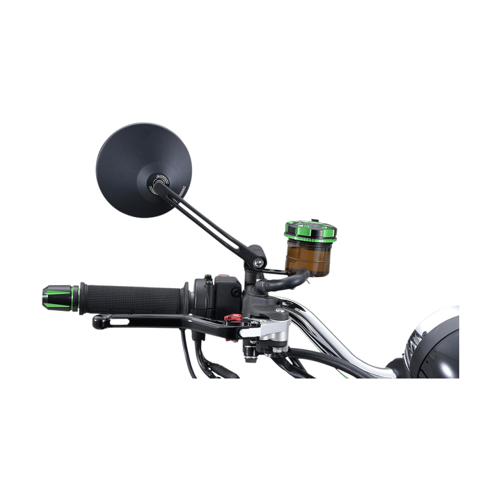 Daytona Generic mirror D-Mirror-3 Round Rod Alu Bk