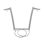 Manillar genérico Paul Yaffe Bagger Nation Handlebar Oem 16 Ch Wired