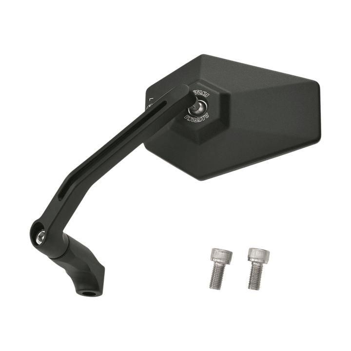 Daytona Generic mirror D-Mirror-4 Hexagon Rod Alu Bk