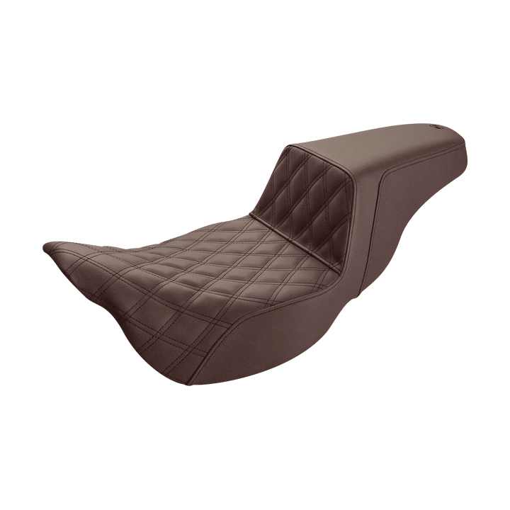 Siège biplace Saddlemen Seat Stepup Ls Brn Extrch