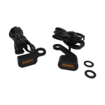 Drag Specialties Blinker Lights Trnsig Blk Ambr Flt