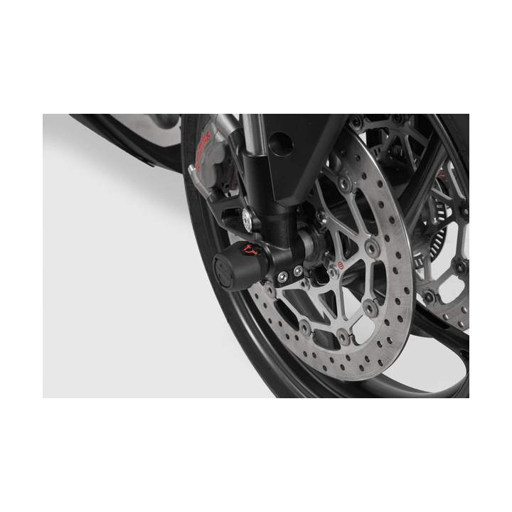 Crashpads und/oder ständeraufnahmen SW Motech Front Axle Slider Set