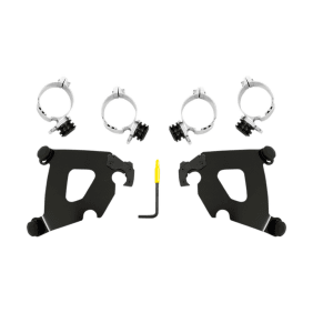 Parabrisa Memphis Shades Mnt Kit Cafe Fxlr Blk