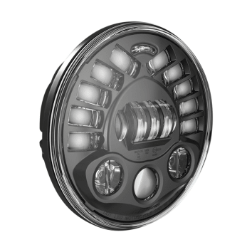Jw Speaker Headlight Headlight Adap2 8790 Ped Bk 7"