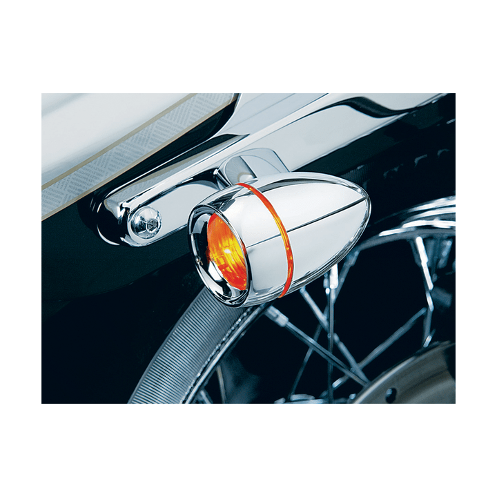 Indicatori Kuryakyn Deep Dish Bezel/Amb.Lens