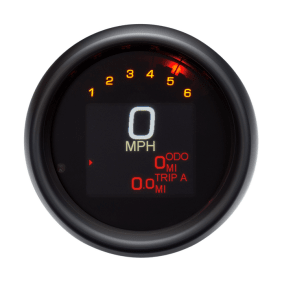 Dakota Digital Kilometerzähler Speedo 3/3/8 Bl Bz 12+