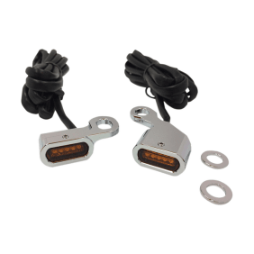 Indicatori Drag Specialties Lights Trnsig Chr Ambr 96-