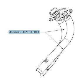 Collecteurs Akrapovic pour Yamaha Tmax xp 500 tmax/abs | SKU: HS-Y5S2