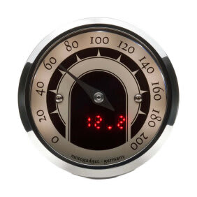 Odomètre Motogadget Mst Analogue Speedo 49mm Bl