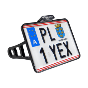 Portamatrícula Heinz Bikes Lic.Plt. Sm W/Tl Bk A