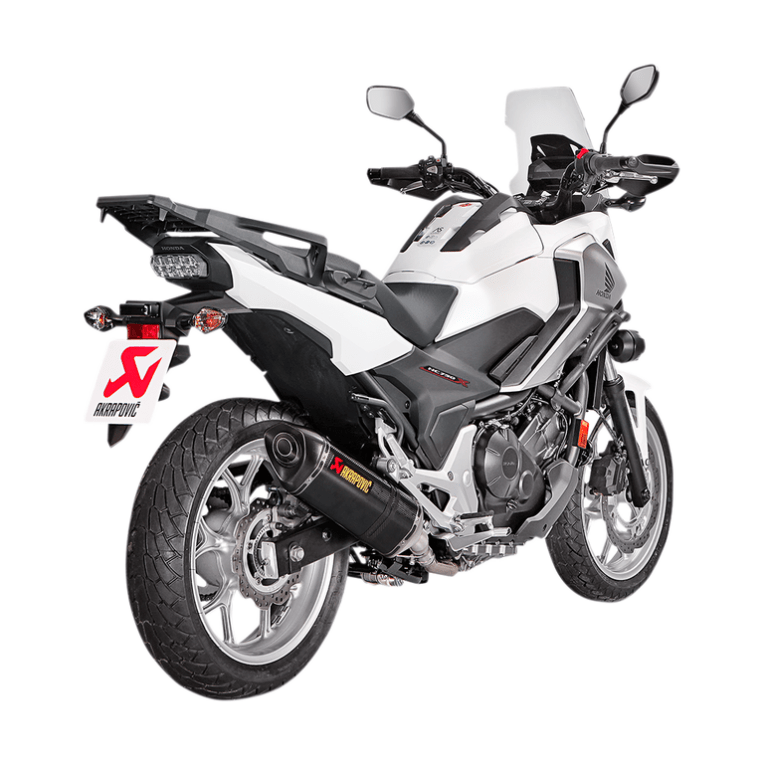 Akrapovic Muffler for Honda Dct integra 750 | Dual clutch nc | Integra dct nc | Nc 700 s abs/700 x/700 x abs | Nc 750 s abs | Nc 750 x abs | SKU: S-H7SO2-HRC