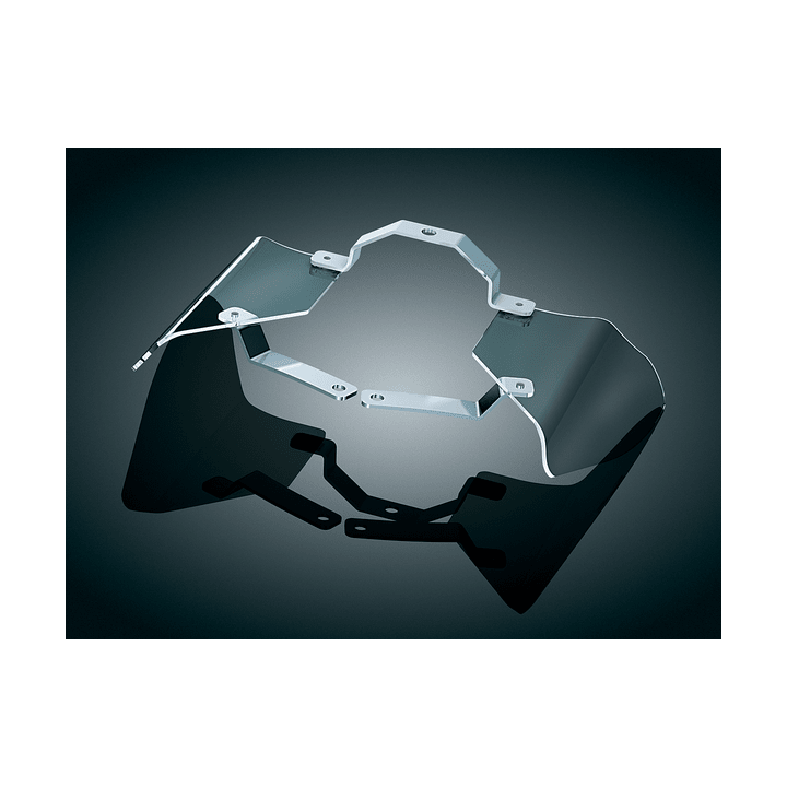 Tapa lateral Kuryakyn Shield Saddle St Smoke