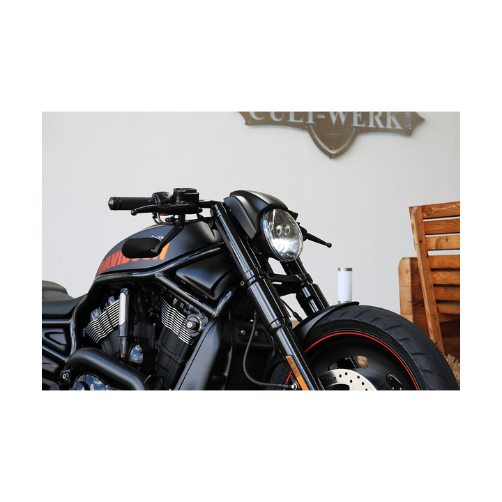 Cupole completa Cult Werk Headlight Mask Vrod Bk