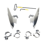 Memphis Shades Windshield Mnt Kit Fs Xl883L Pol