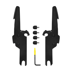 Parabrisa Memphis Shades Mnt Kt F/S/Bw Flhrs/Xs Bk