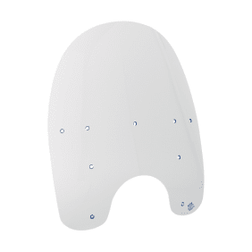 Parabrisa Memphis Shades 17"Rep.Shld Hrtg/Ftby Clr