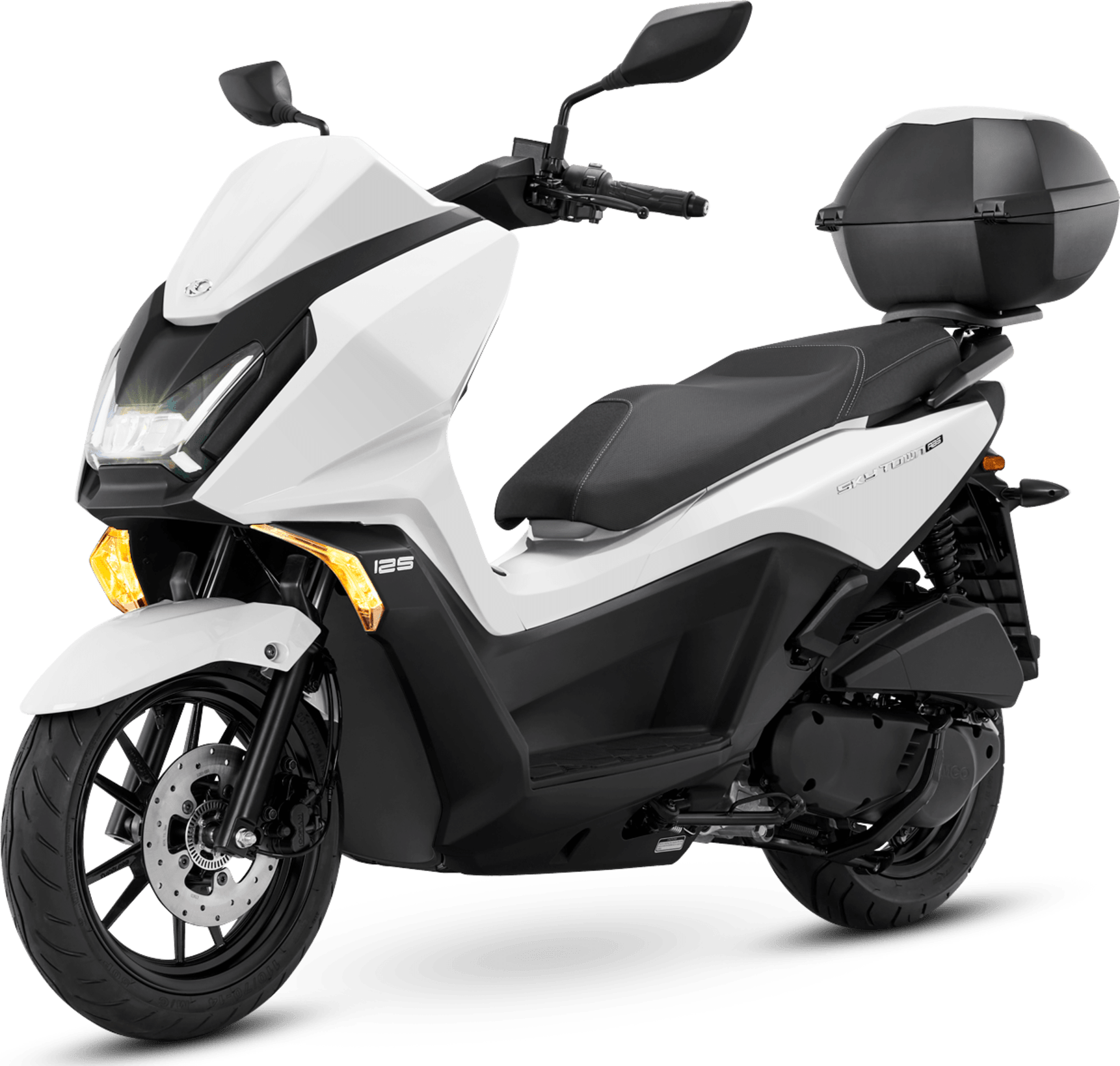 KYMCO white 1