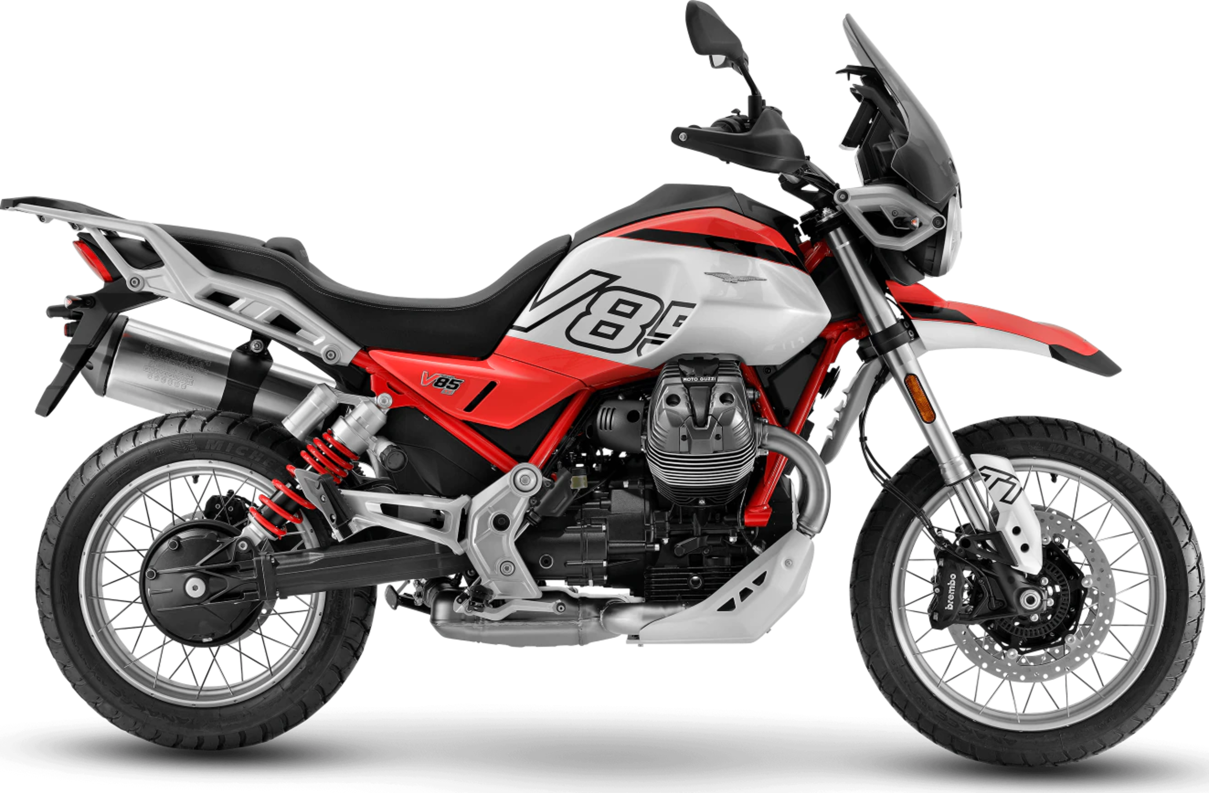 Moto Guzzi red 0