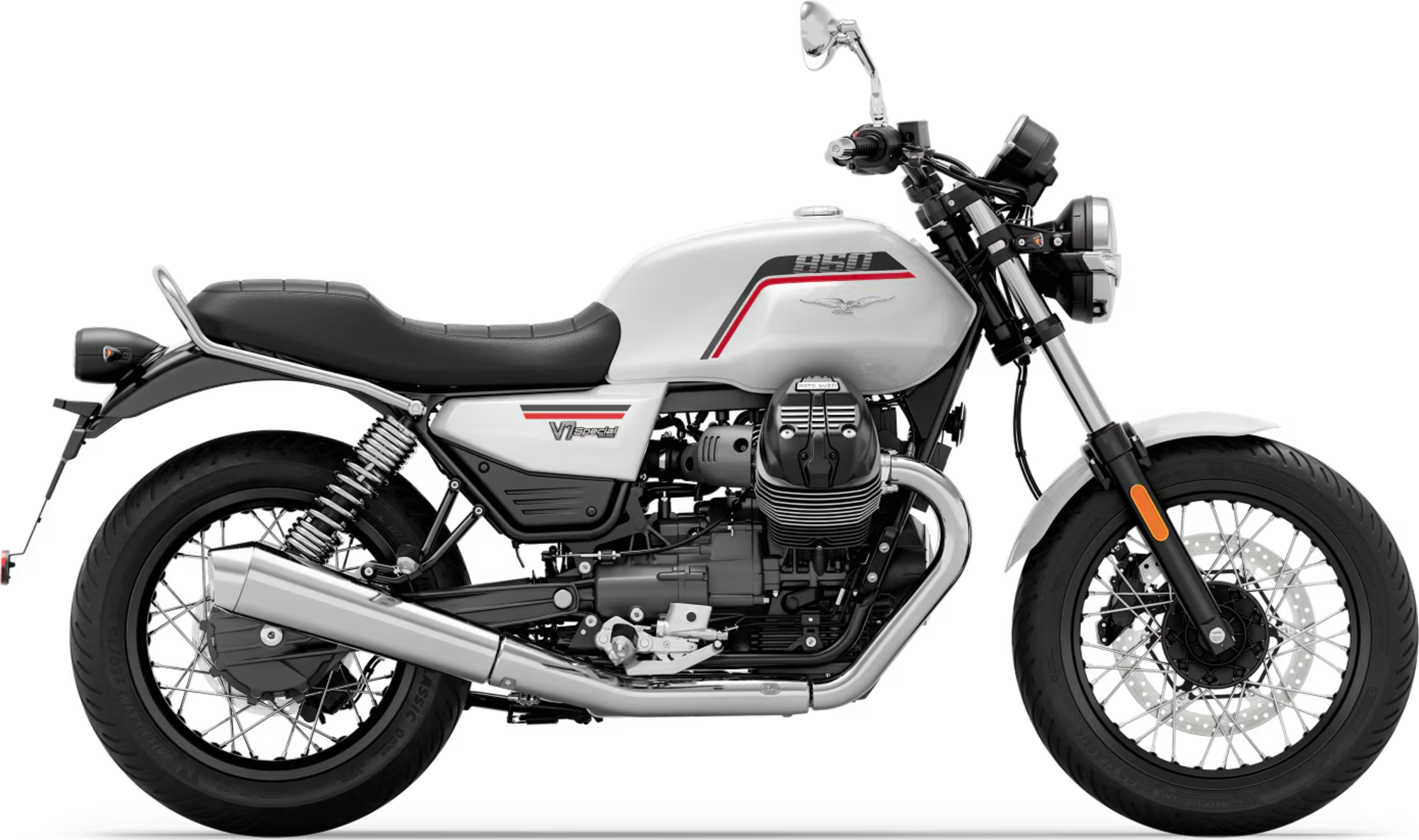 Moto Guzzi white 0