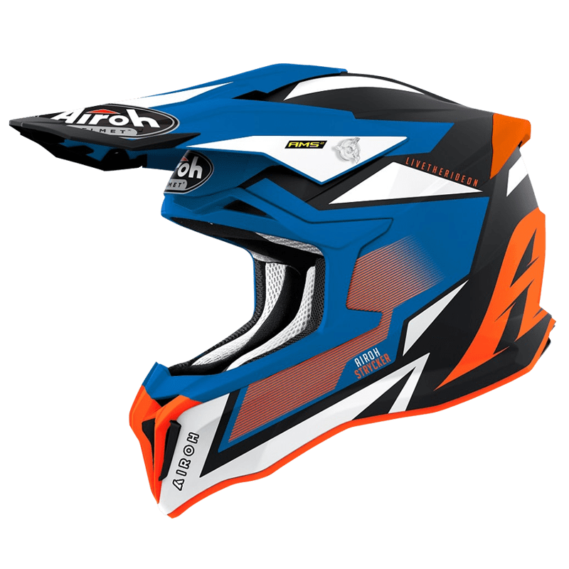 Airoh Strycker Helmet Axe Blue/Orange