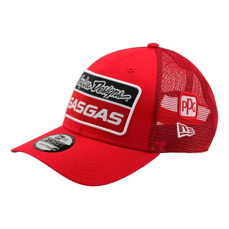 GASGAS Troy Lee Designs Team Curved Cap Red