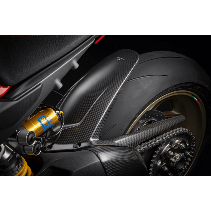 Ducati Carbon Rear Mudguard for V4