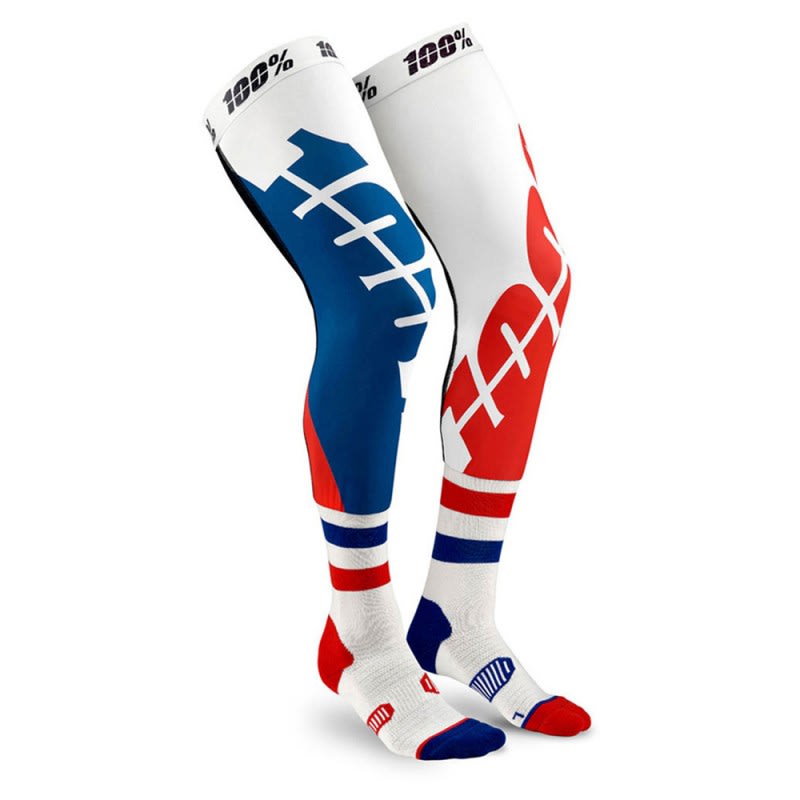 100% Rev Knee Brace Sock Corpo