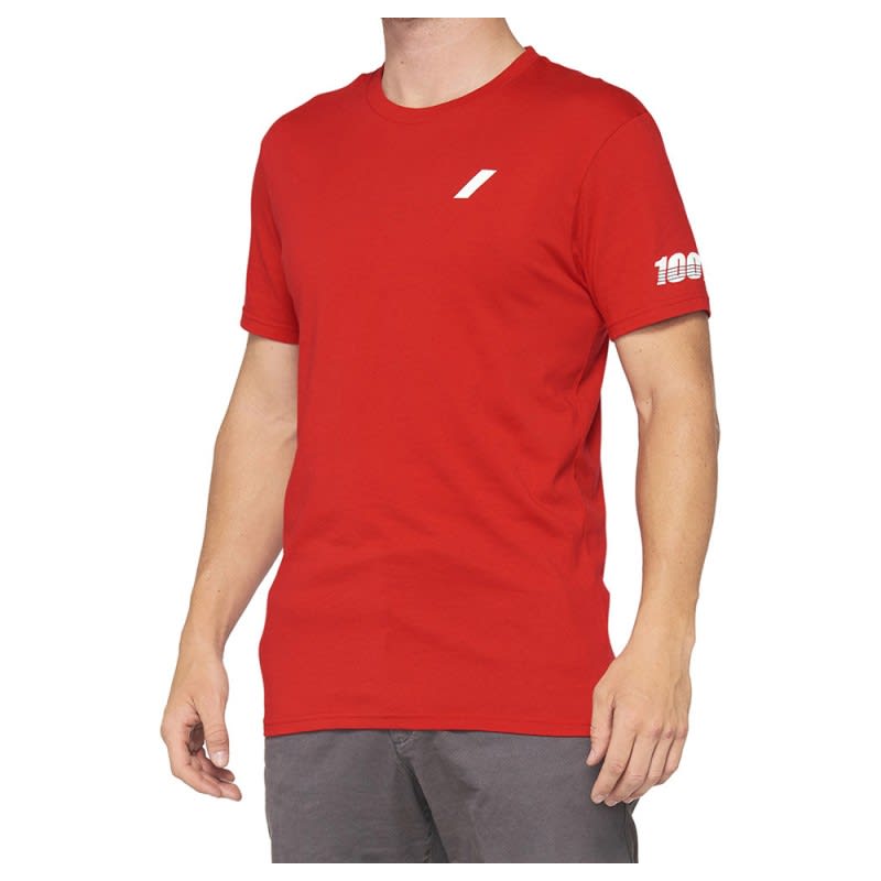 100% Tiller T-Shirt Red