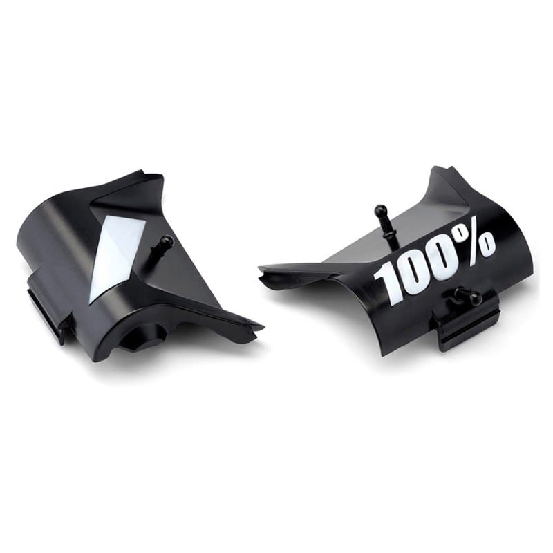 100% Forecast Replacement Cover Kit Black/White