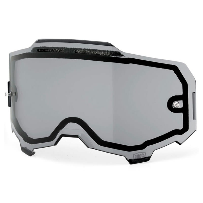 100% Armega Vented Dual Lens Smoke