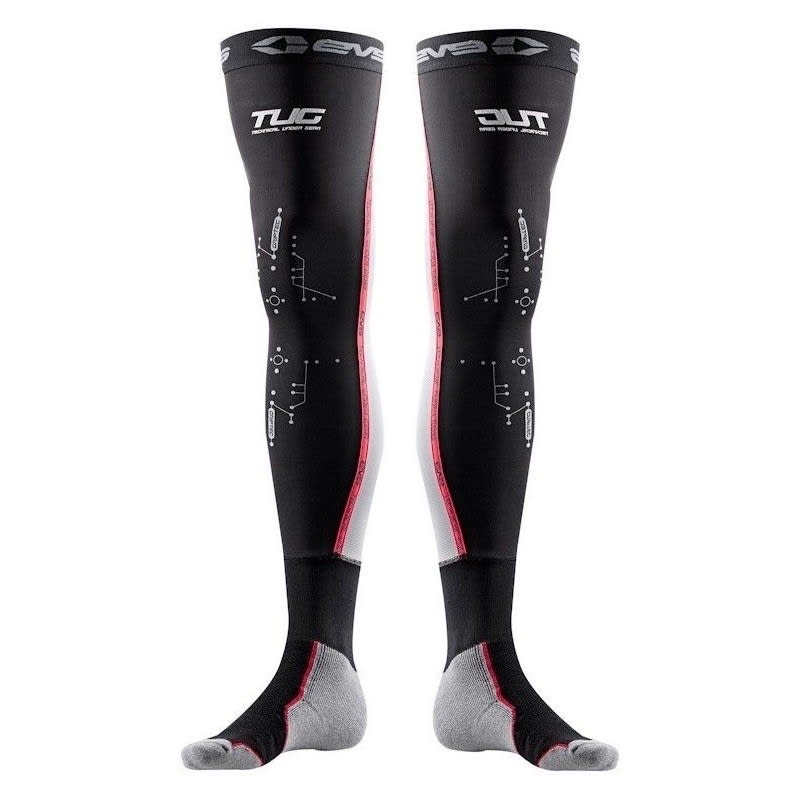 EVS Tug Fusion Compression Sock Red/Black