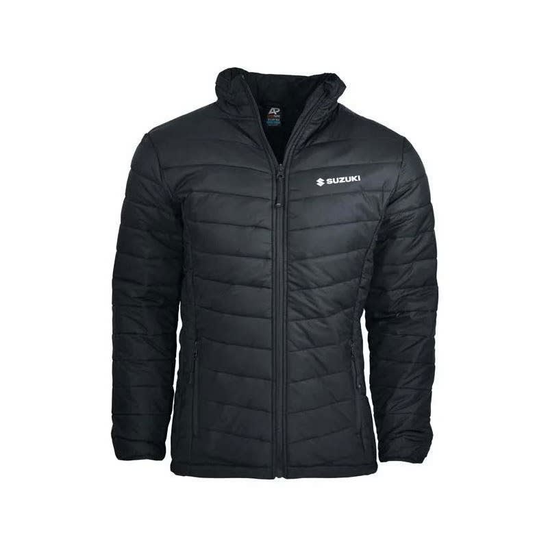 Suzuki Puffer Jacket Black