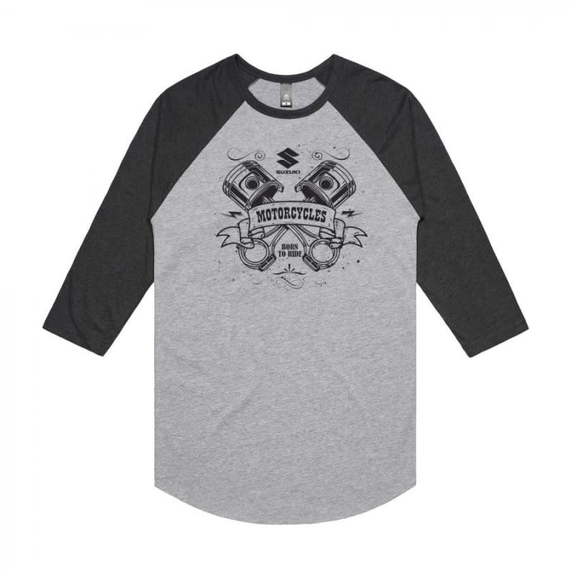 Suzuki 3Q Tee Grey/Black